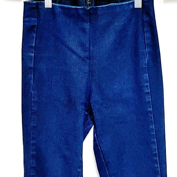 Revolve Rag and Bone Georgie High Waist Crop Stretchy Indigo Pant Sz 6 - Picture 4 of 8